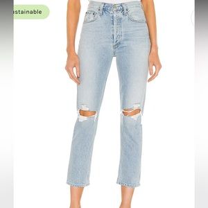 Agolde Riley high rise jeans